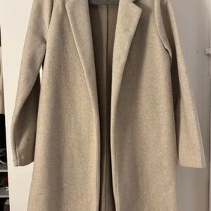 Zara Elegant Light Beige Trench Coat